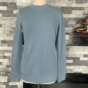 Duluth Trading Co. Women’s Blue Heavyweight  XS Pullover  Sweatshirt